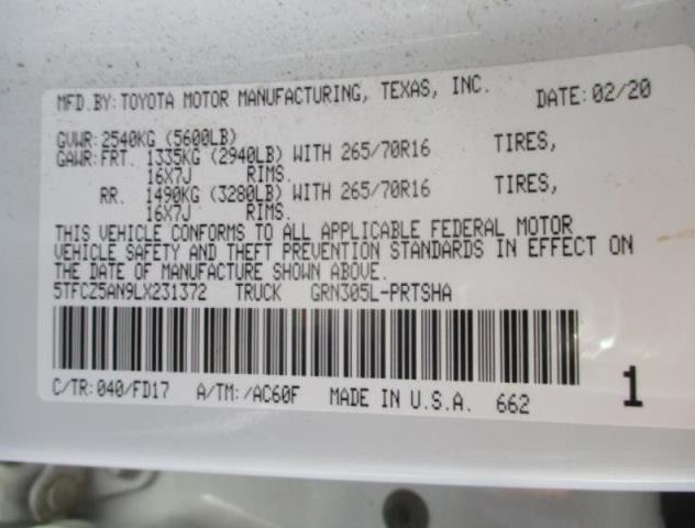 5TFCZ5AN9LX231372
