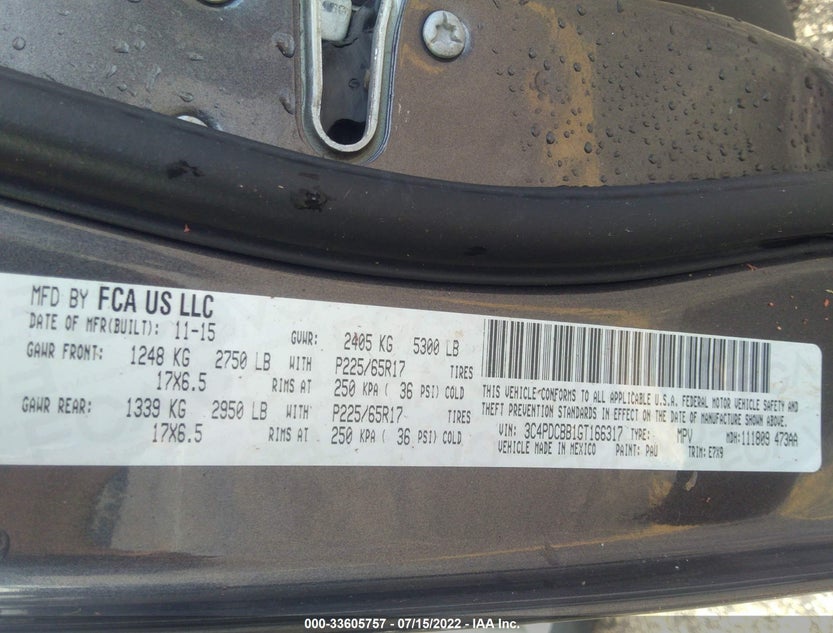 3C4PDCBB1GT166317