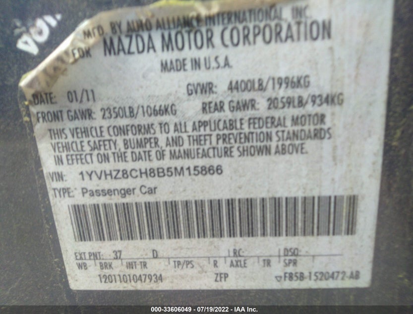1YVHZ8CH8B5M15866