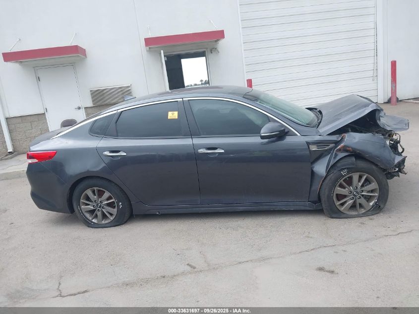 2016 Kia Optima VIN: 5XXGT4L11GG058497 Lot: 33631697