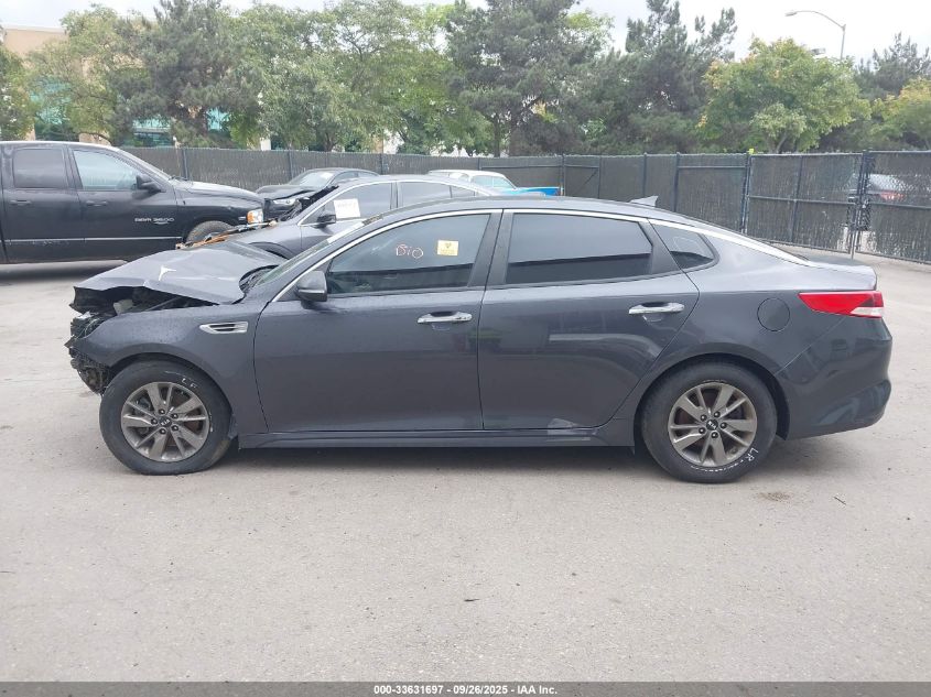 2016 Kia Optima VIN: 5XXGT4L11GG058497 Lot: 33631697