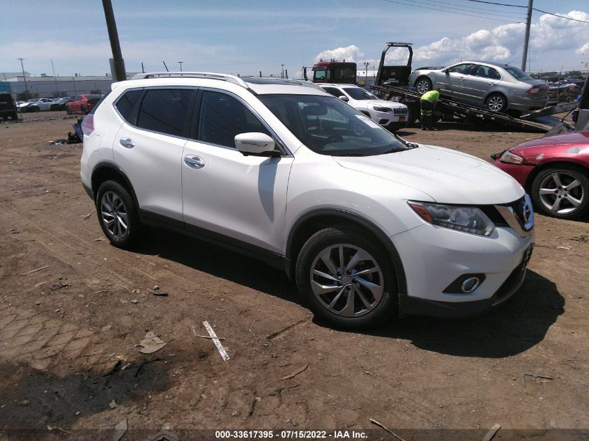 2015 Nissan Rogue Sl VIN: 5N1AT2MV2FC795374 Lot: 39958366