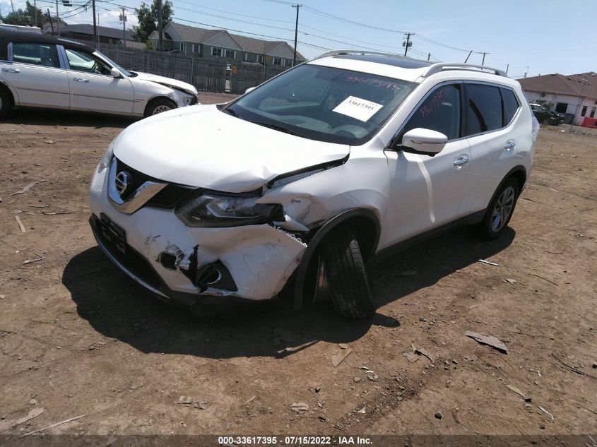 2015 Nissan Rogue Sl VIN: 5N1AT2MV2FC795374 Lot: 39958366