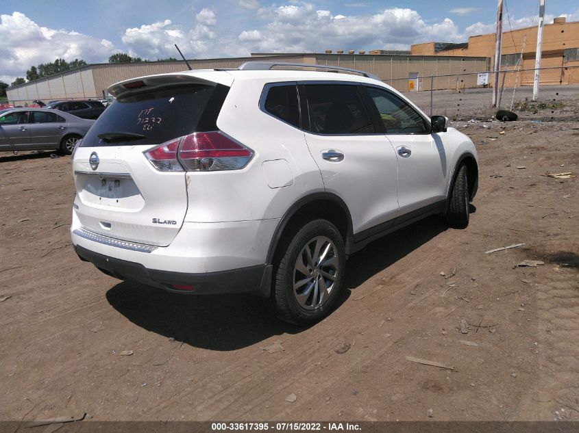 2015 Nissan Rogue Sl VIN: 5N1AT2MV2FC795374 Lot: 39958366