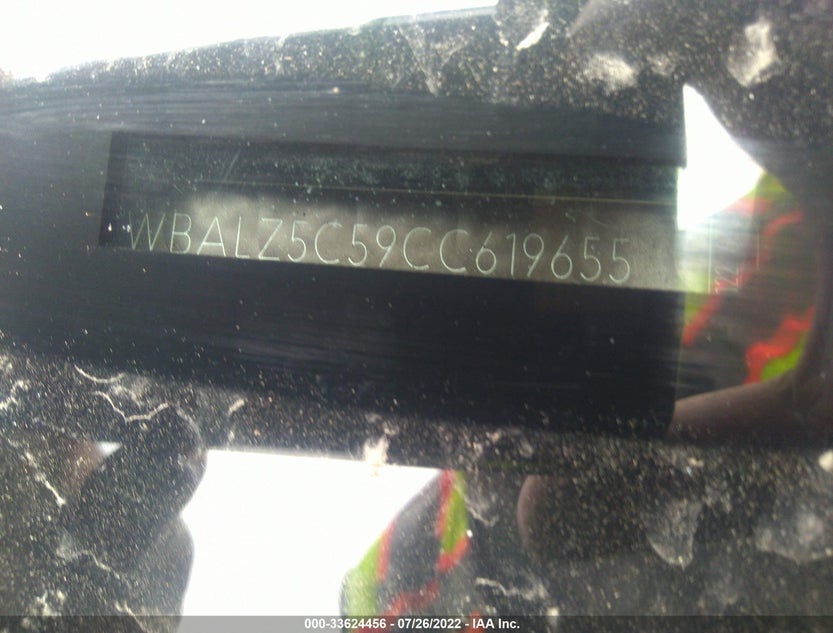 WBALZ5C59CC619655