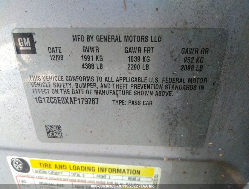 1G1ZC5E0XAF179787