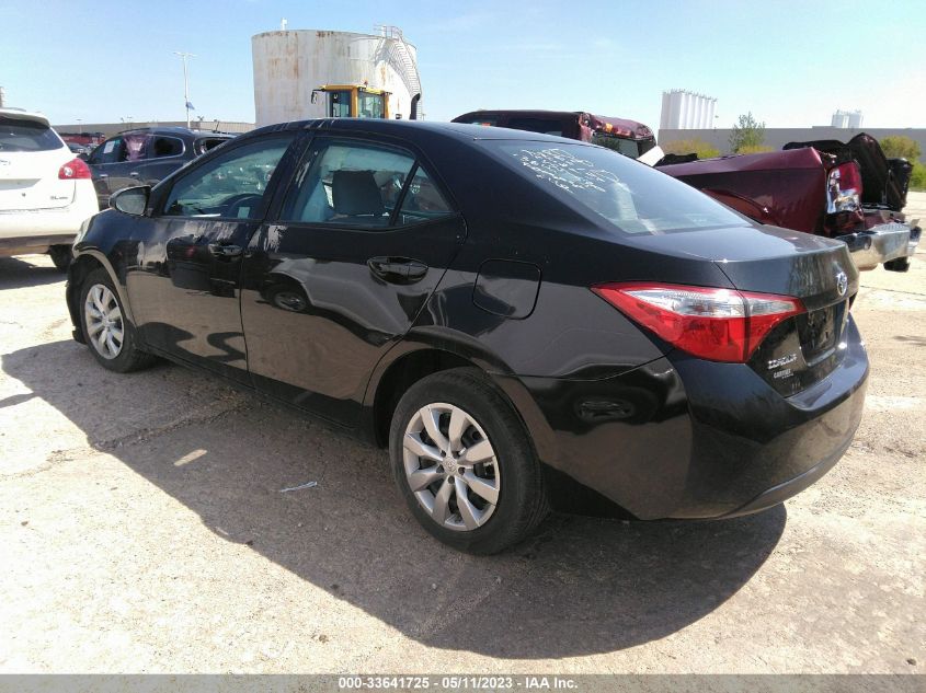 5YFBURHE5EP086064 2014 Toyota Corolla Le