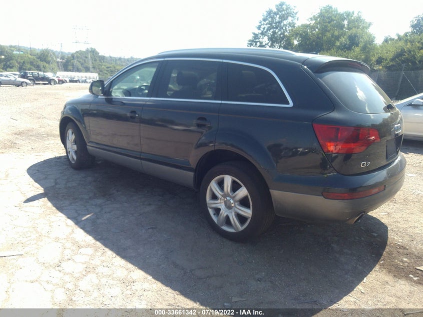2007 Audi Q7 4.2 black suv gasoline WA1AV74LX7D032003 photo #4