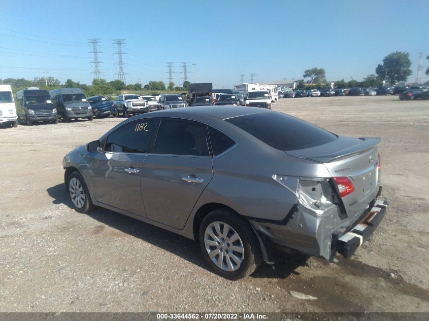 2014 Nissan Sentra Sv VIN: 3N1AB7AP2EY255641 Lot: 33644562