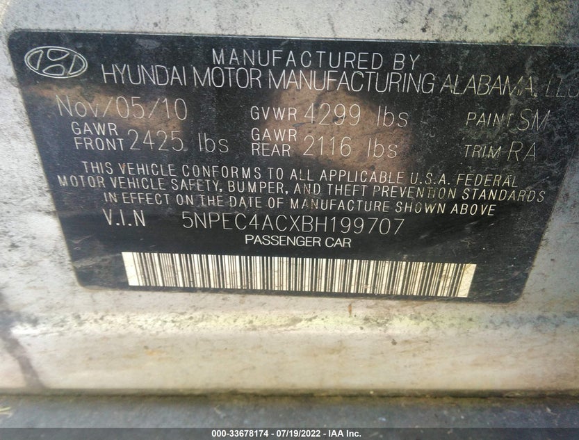 5NPEC4ACXBH199707