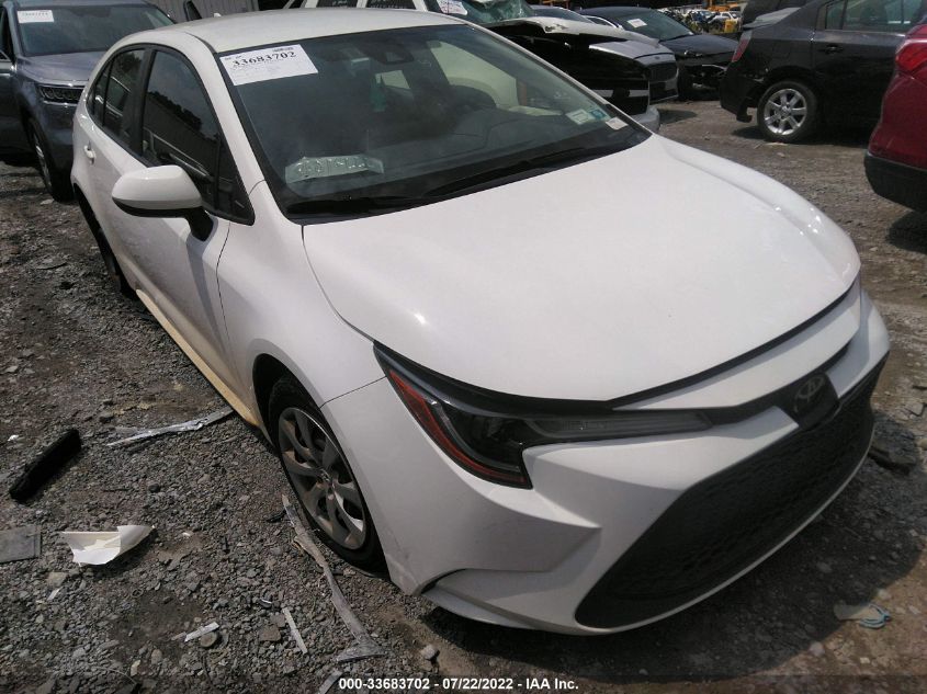 2020 Toyota Corolla Le VIN: JTDEPRAE2LJ037680 Lot: 33683702