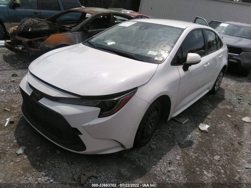 2020 Toyota Corolla Le VIN: JTDEPRAE2LJ037680 Lot: 33683702