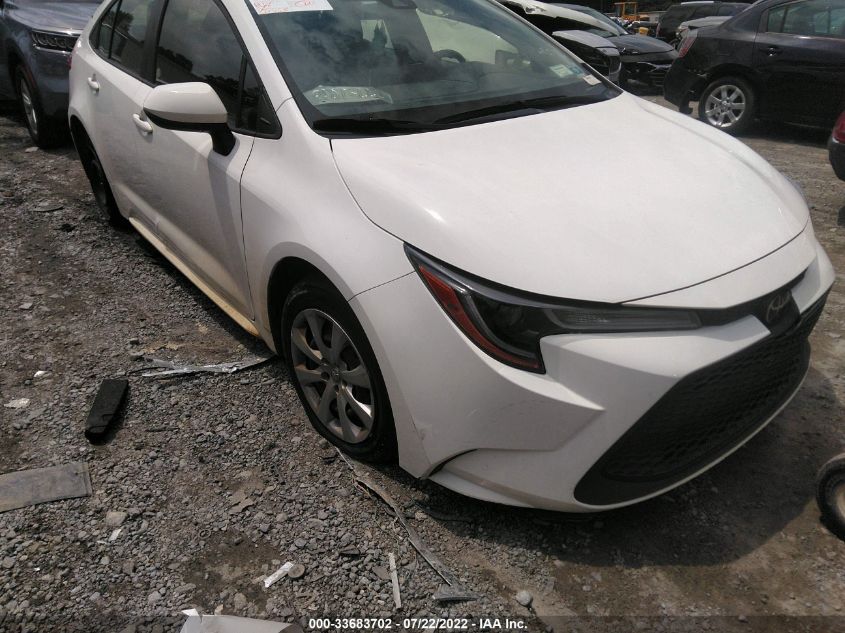 2020 Toyota Corolla Le VIN: JTDEPRAE2LJ037680 Lot: 33683702