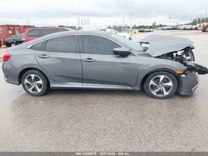 2019 Honda Civic Lx VIN: 2HGFC2F68KH580526 Lot: 33665879