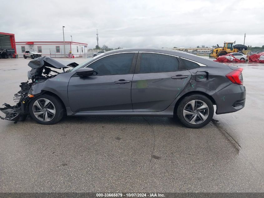 2019 Honda Civic Lx VIN: 2HGFC2F68KH580526 Lot: 33665879