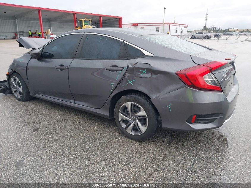 2019 Honda Civic Lx VIN: 2HGFC2F68KH580526 Lot: 33665879