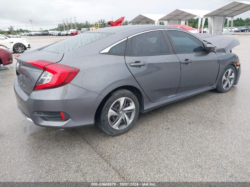 2019 Honda Civic Lx VIN: 2HGFC2F68KH580526 Lot: 33665879