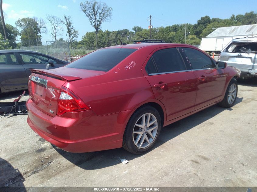 2010 Ford Fusion Sel VIN: 3FAHP0JG6AR285899 Lot: 33669618