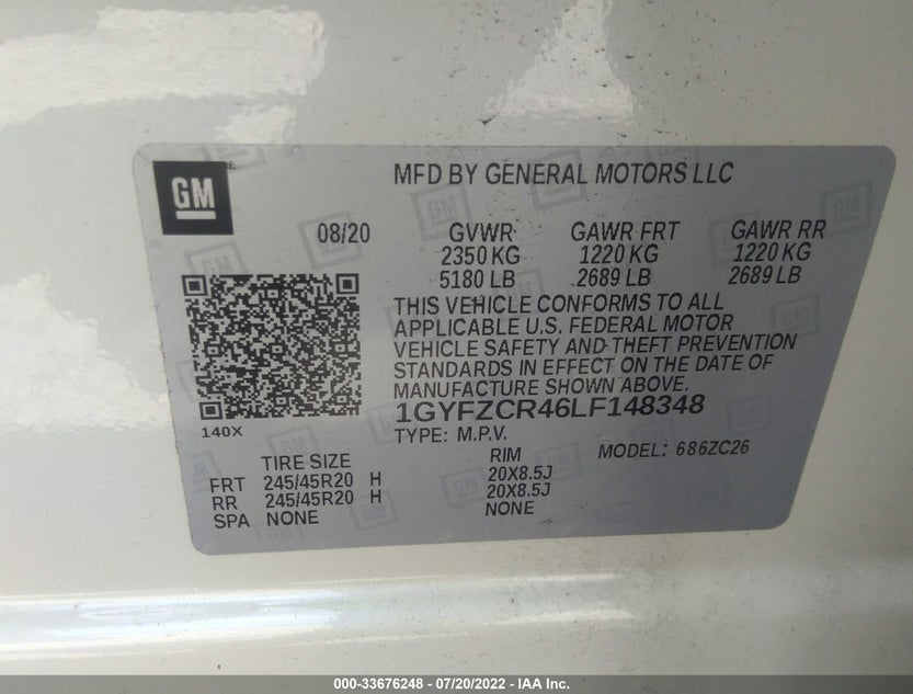 1GYFZCR46LF148348
