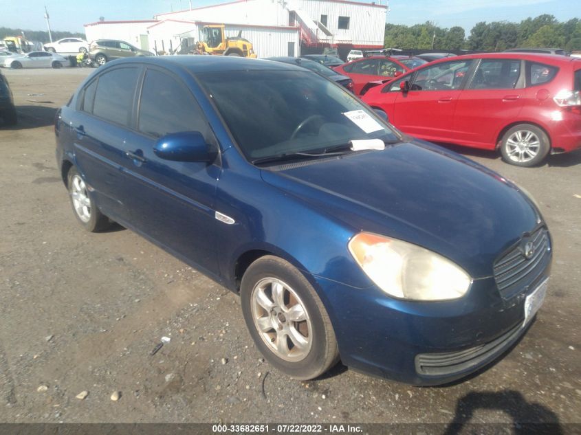 2007 Hyundai Accent Gls VIN: KMHCN46CX7U091655 Lot: 33682651