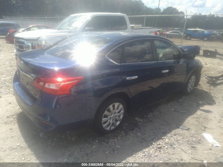 2019 Nissan Sentra S VIN: 3N1AB7APXKY384478 Lot: 33682658