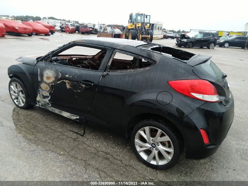 2016 Hyundai Veloster VIN: KMHTC6AD5GU301452 Lot: 33690995