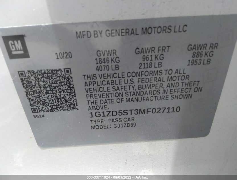 1G1ZD5ST3MF027110