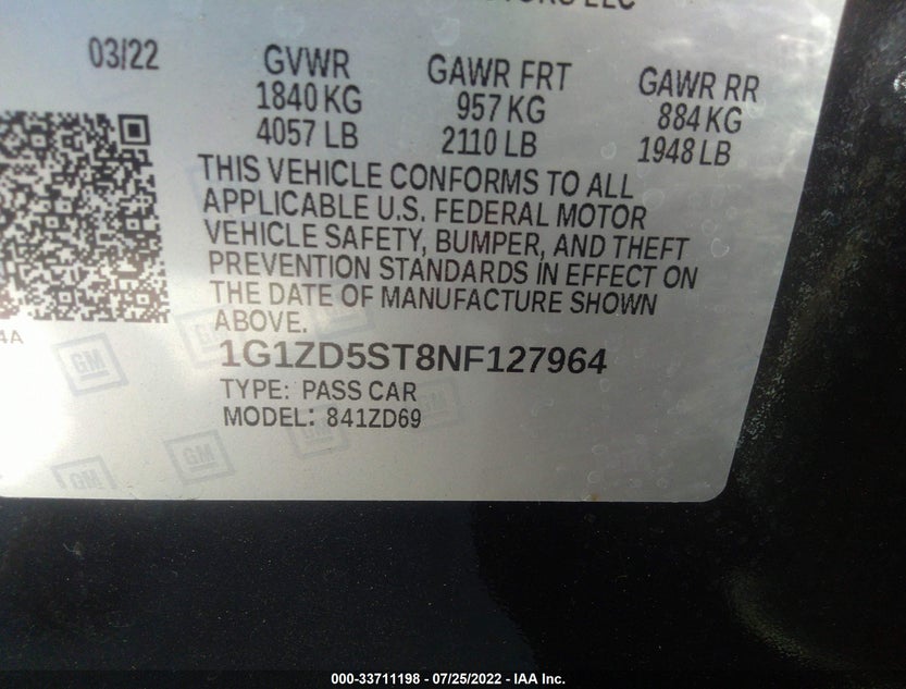 1G1ZD5ST8NF127964