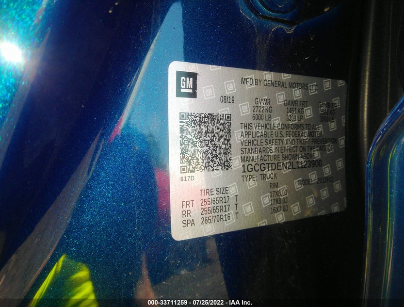 1GCGTDEN2L1123900