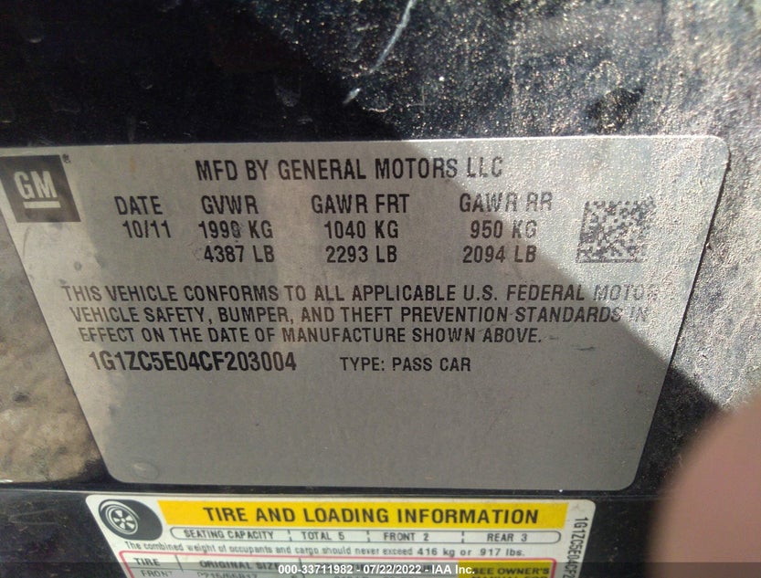 1G1ZC5E04CF203004