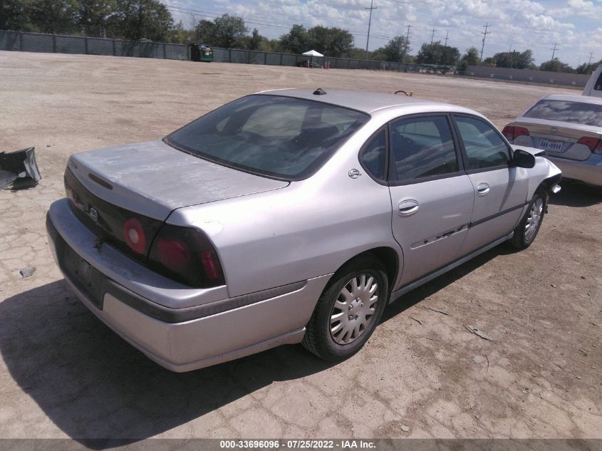 2003 Chevrolet Impala VIN: 2G1WF52E339415511 Lot: 33696096