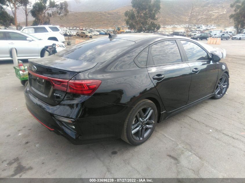 2021 Kia Forte Gt-Line VIN: 3KPF34AD1ME317048 Lot: 33696239