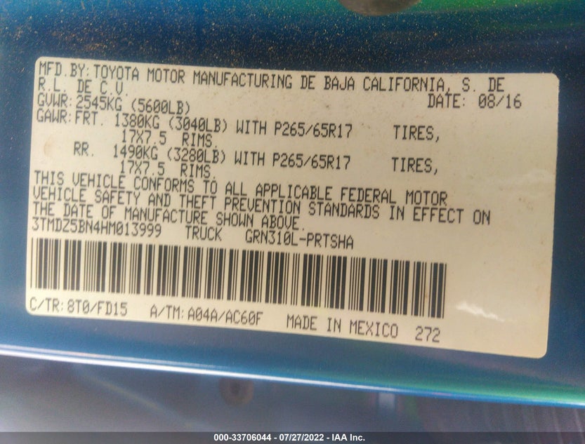 3TMDZ5BN4HM013999