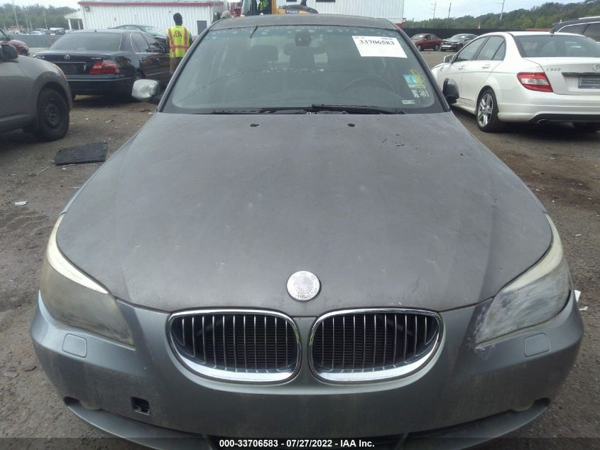 2007 BMW 530I VIN: WBANE73577CM52878 Lot: 33706583