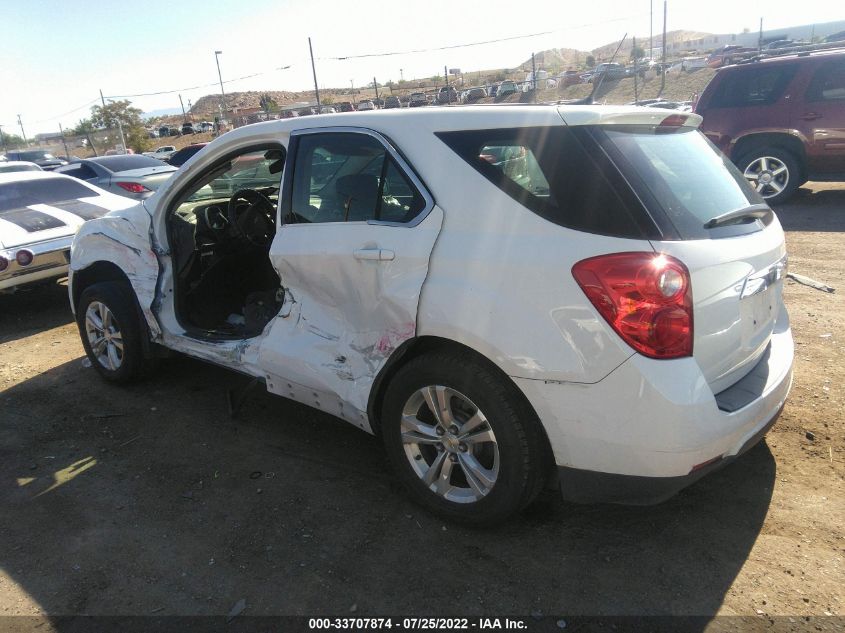 2012 Chevrolet Equinox Ls VIN: 2GNALBEK6C1302362 Lot: 33707874