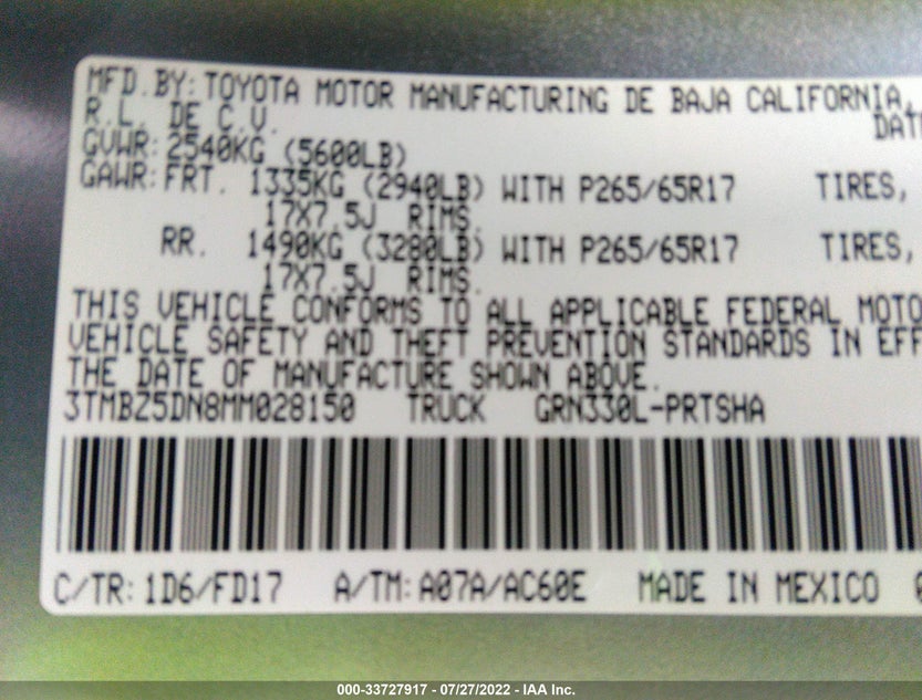 3TMBZ5DN8MM028150