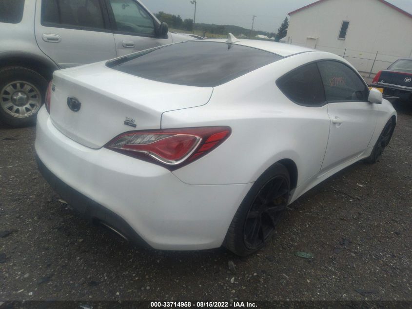 2013 Hyundai Genesis 3.8 R-Spec VIN: KMHHU6KJ7DU096543 Lot: 33714958