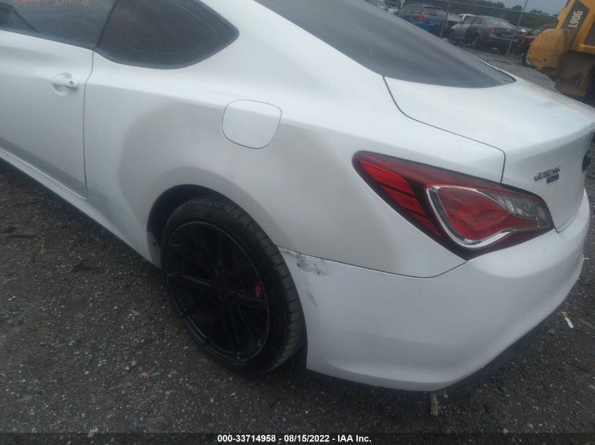 2013 Hyundai Genesis 3.8 R-Spec VIN: KMHHU6KJ7DU096543 Lot: 33714958