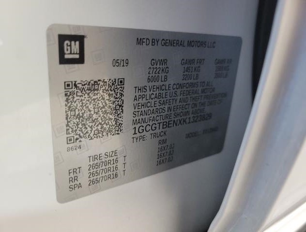 1GCGTBENXK1323829