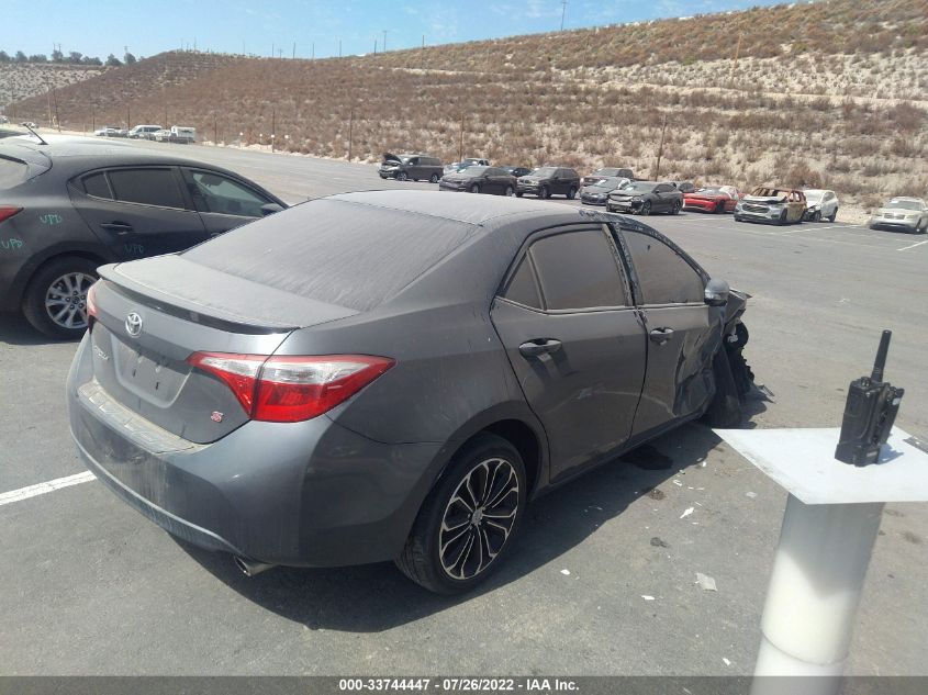 2014 Toyota Corolla S Plus VIN: 2T1BURHE7EC146250 Lot: 33744447