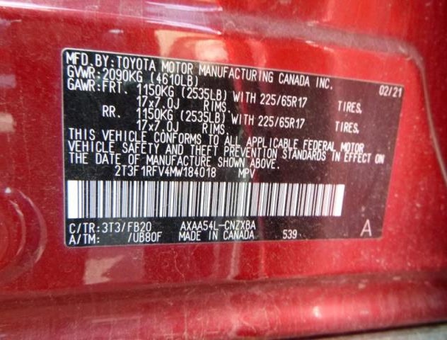 2T3F1RFV4MW184018