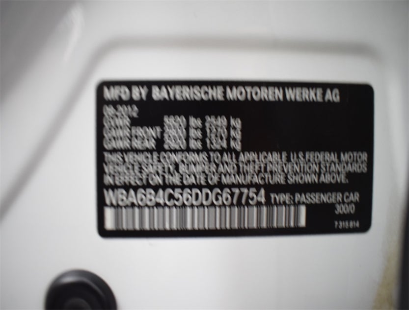 WBA6B4C56DDG67754