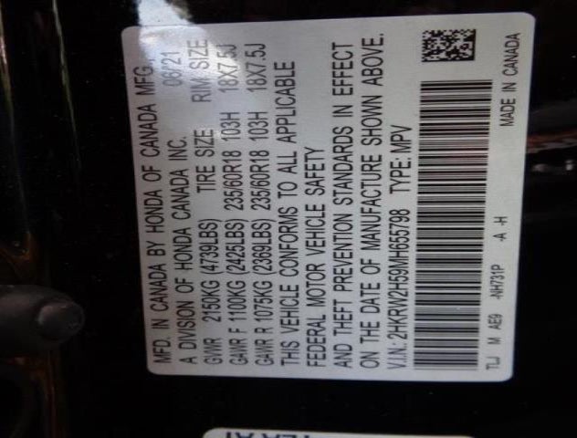 2HKRW2H59MH655798