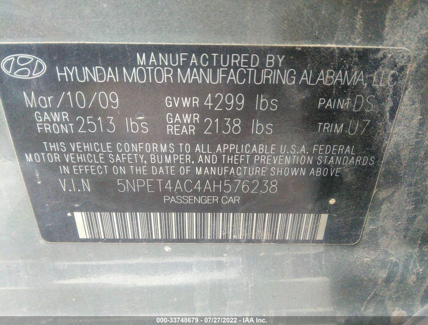 5NPET4AC4AH576238