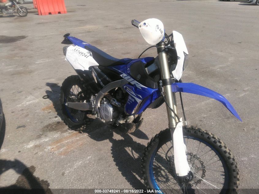 JYACJ1938JA000381 2018 Yamaha Wr450 F