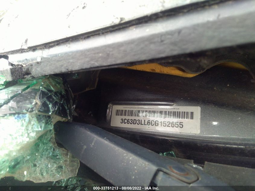 2012 Ram 3500 Slt VIN: 3C63D3LL6CG152655 Lot: 33751213