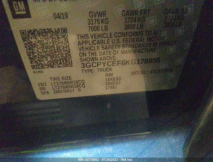 3GCPYCEF6KG178855