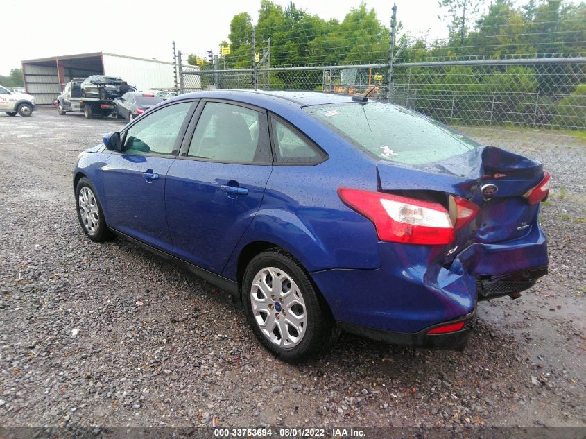 2012 Ford Focus Se VIN: 1FAHP3F2XCL469985 Lot: 33753694