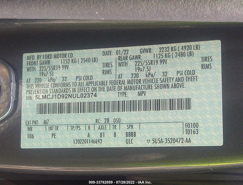 5LMCJ1D92NUL02374