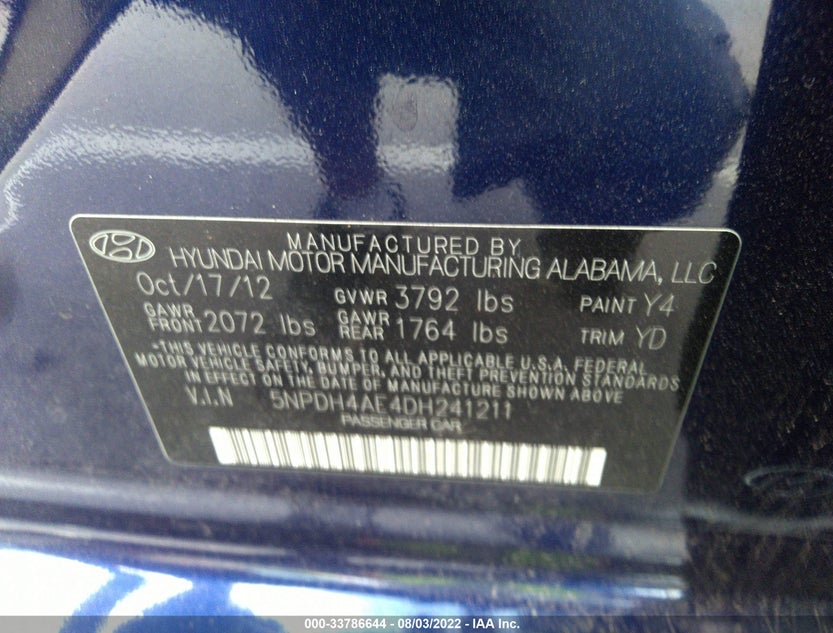 5NPDH4AE4DH241211